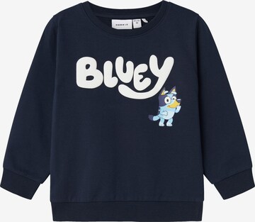 NAME IT Sweatshirt 'Bluey' in Blauw: voorkant