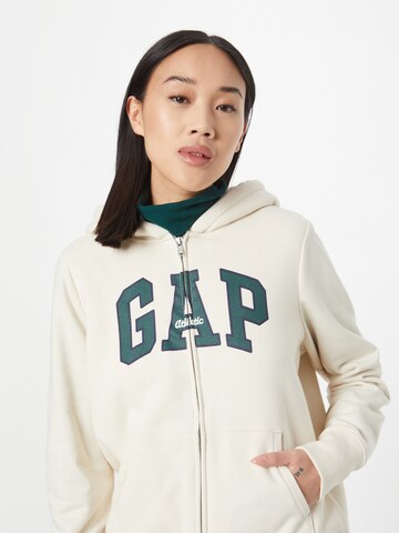 GAP Sweatjacke in Weiß