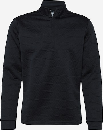ADIDAS GOLF Αθλητικό πουλόβερ σε μαύρο: μπροστά