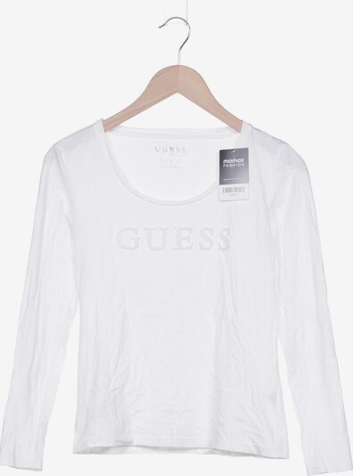 GUESS Langarmshirt in XS in weiß, Produktansicht