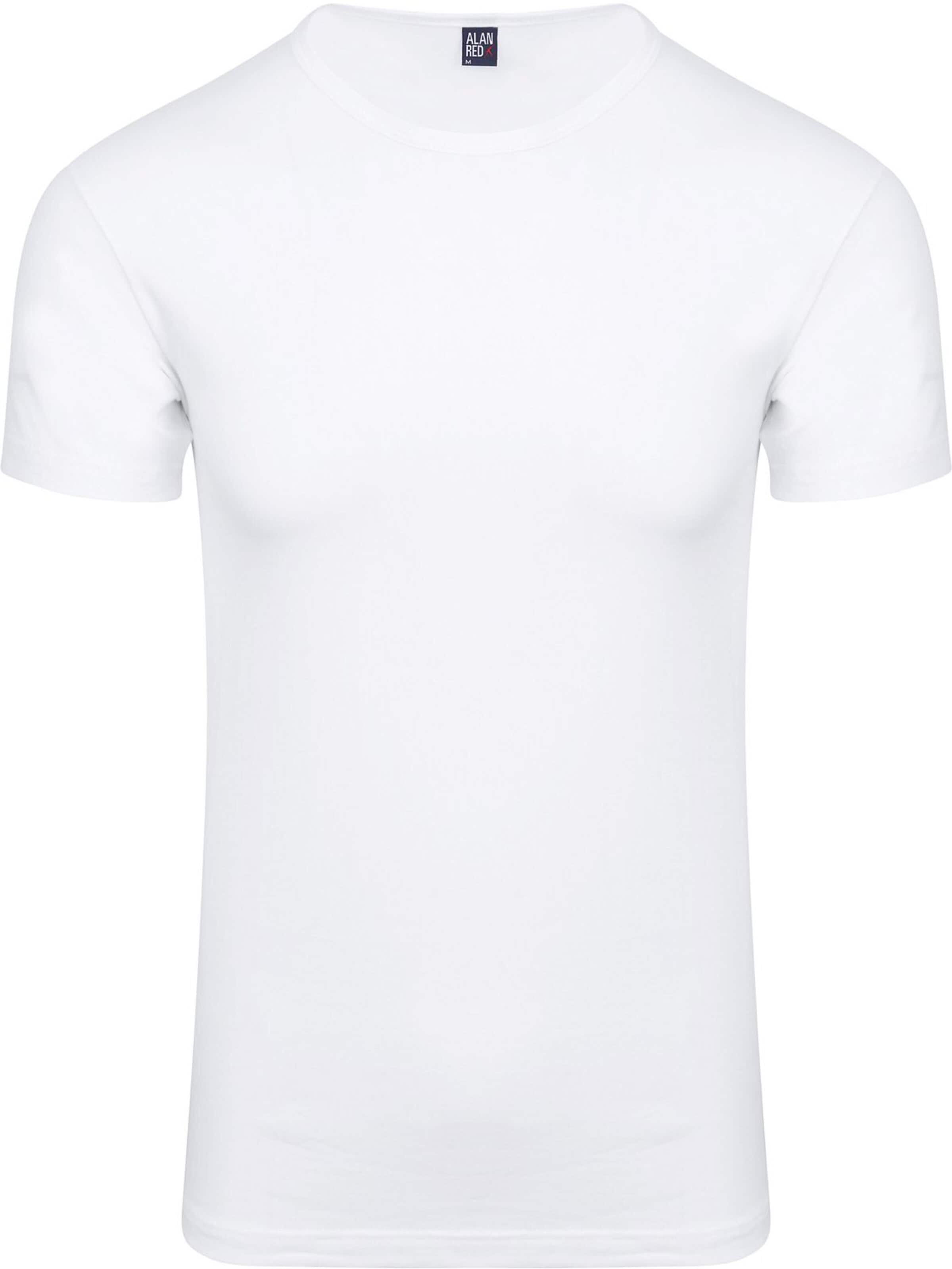alan red Shirt 'Ottawa' in Wit