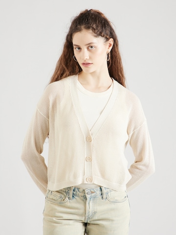 VERO MODA Kofta 'NEW LEX SUN' i beige: framsida