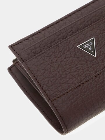 GUESS Wallet 'Torino' in Brown