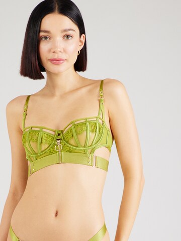 Balconcino Reggiseno 'Sable' di Hunkemöller in verde: frontale