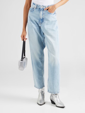 BOSS Loose fit Jeans in Blue: front