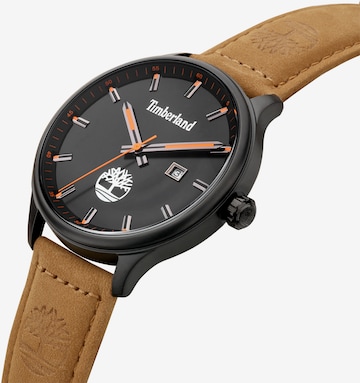 TIMBERLAND Analoog horloge 'SOUTHFORD' in Bruin