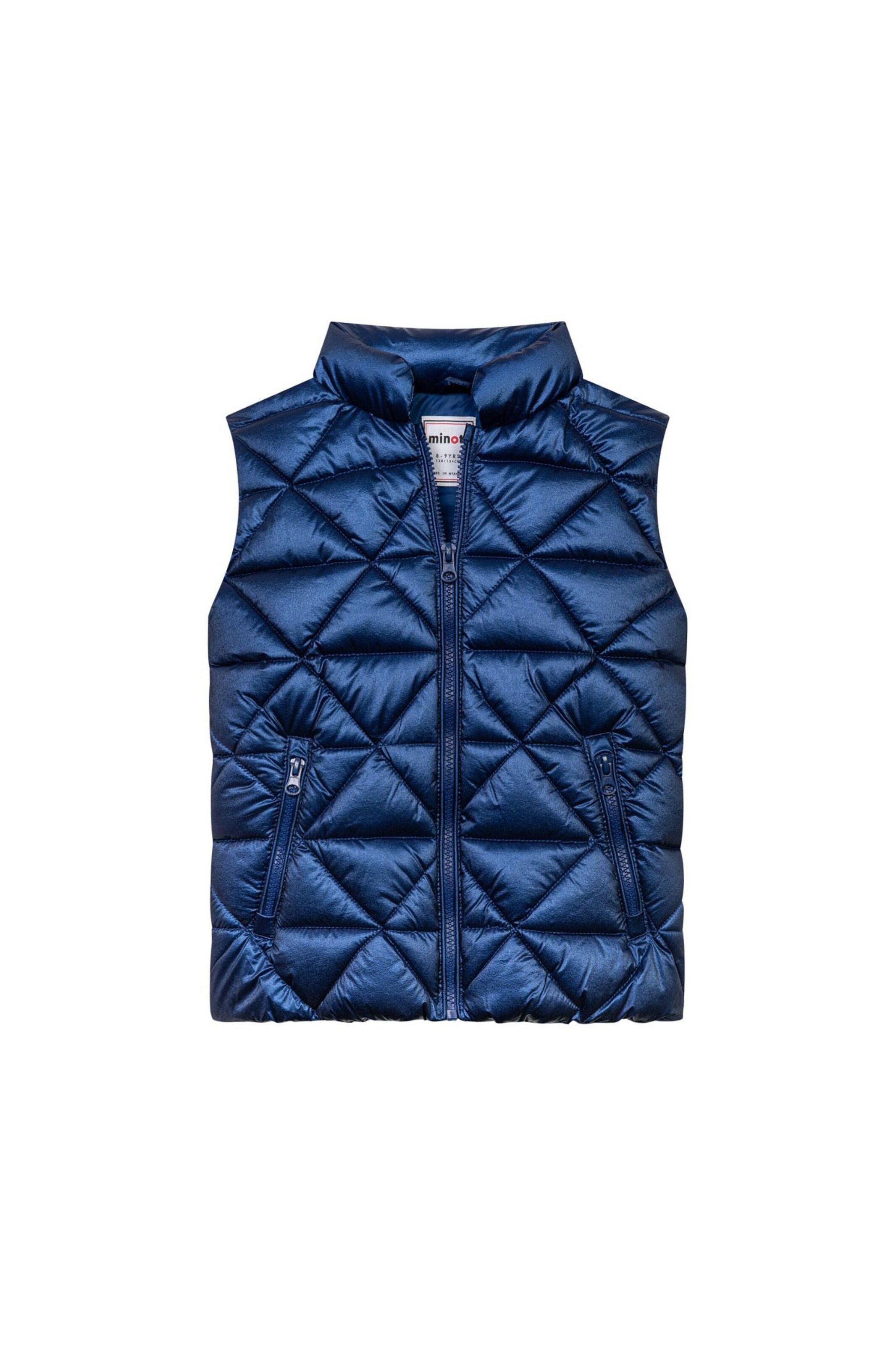 MINOTI Vest, värv sinine: eest vaates