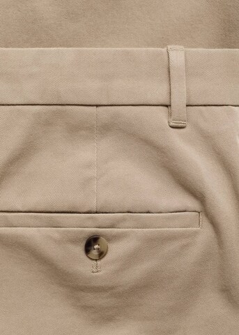 MANGO MAN Slimfit Chinohose 'Barna' in Beige