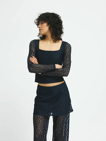 Résumé Halenka 'Dakota' – modrá: přední strana