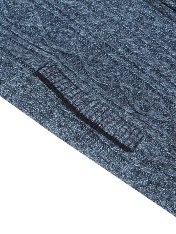 YOUTHUP Strickjacke 'Wertigkeit'‌‌ in Blau