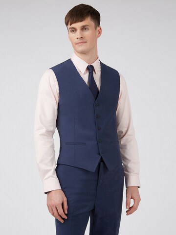 Ted Baker Suit Vest 'Panama' in Blue: front