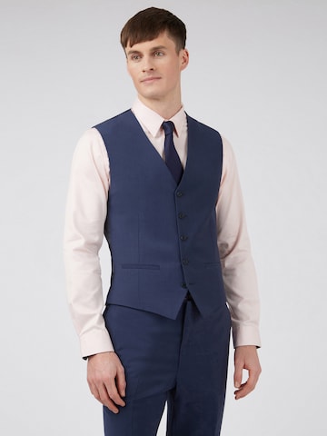 Ted Baker Suit Vest 'Panama' in Blue: front