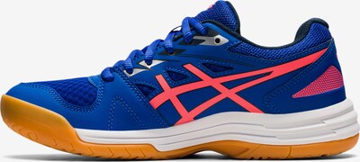 ASICS Sportschuh 'Upcourt 4' in blau / royalblau / dunkelblau / neonorange / weiß, Produktansicht