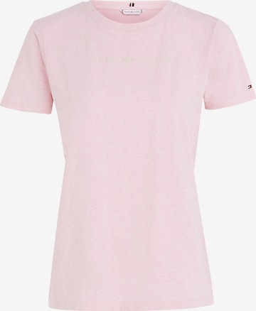 Tommy Hilfiger Curve Shirt in Pink: front