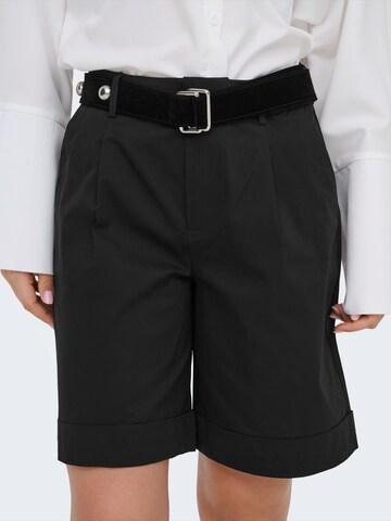 ONLY Loosefit Παντελόνι πλισέ 'ONLROSALIE' σε μαύρο