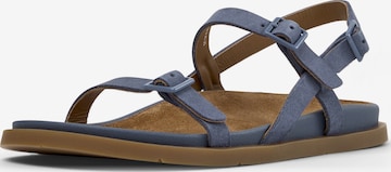 Sandalo con cinturino 'Lluc' di CAMPER in blu: frontale