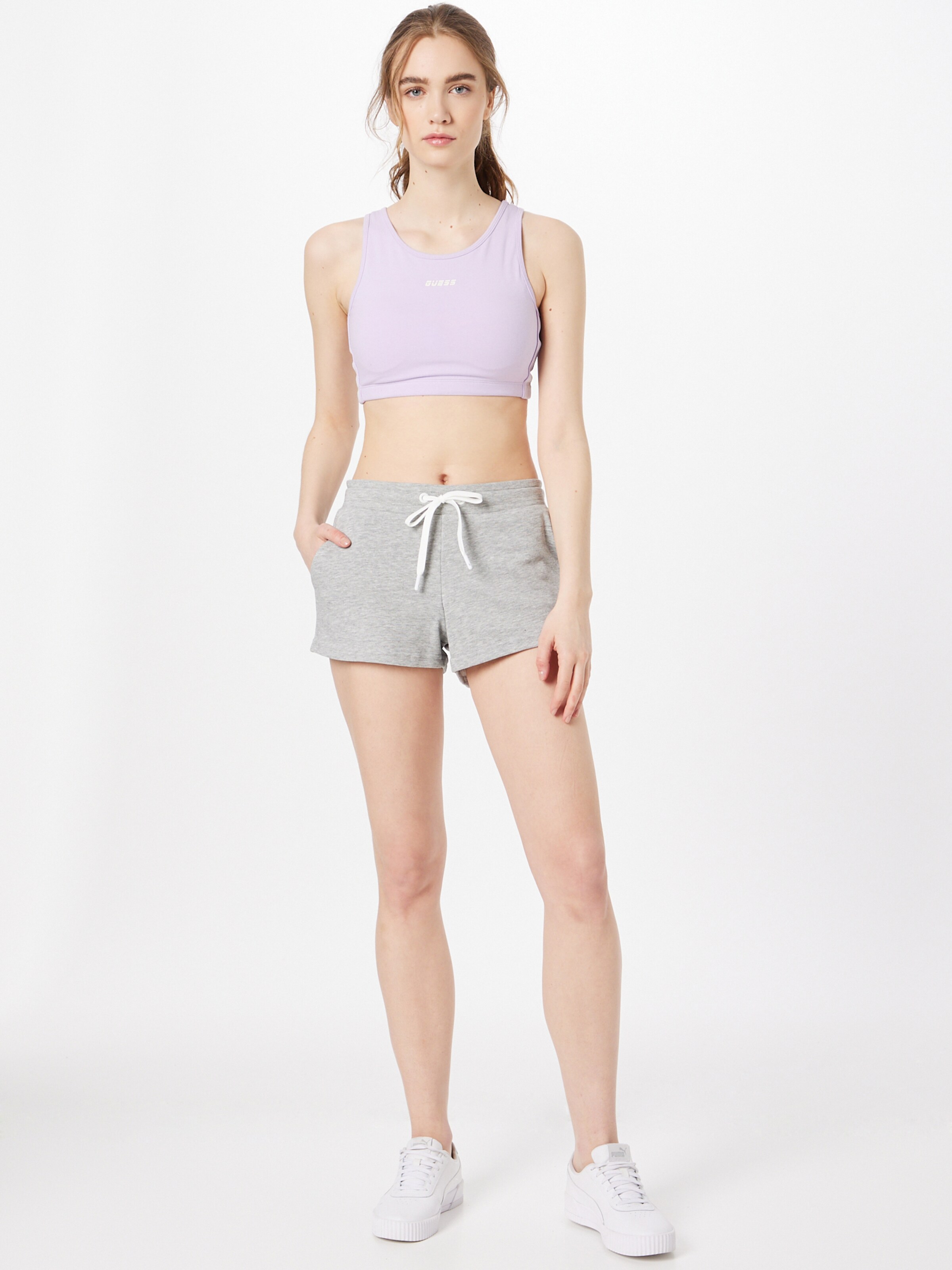 Frauen Sportarten 4F Sportshorts in Graumeliert - NL77098 Frauen Sportarten 4F Sportshorts in Graumeliert - NL77098
