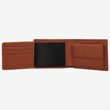 Marc O'Polo Wallet 'Pete' in Brown