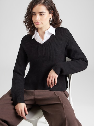 MSCH COPENHAGEN Pulóver 'MSCHSilda' - fekete: elől