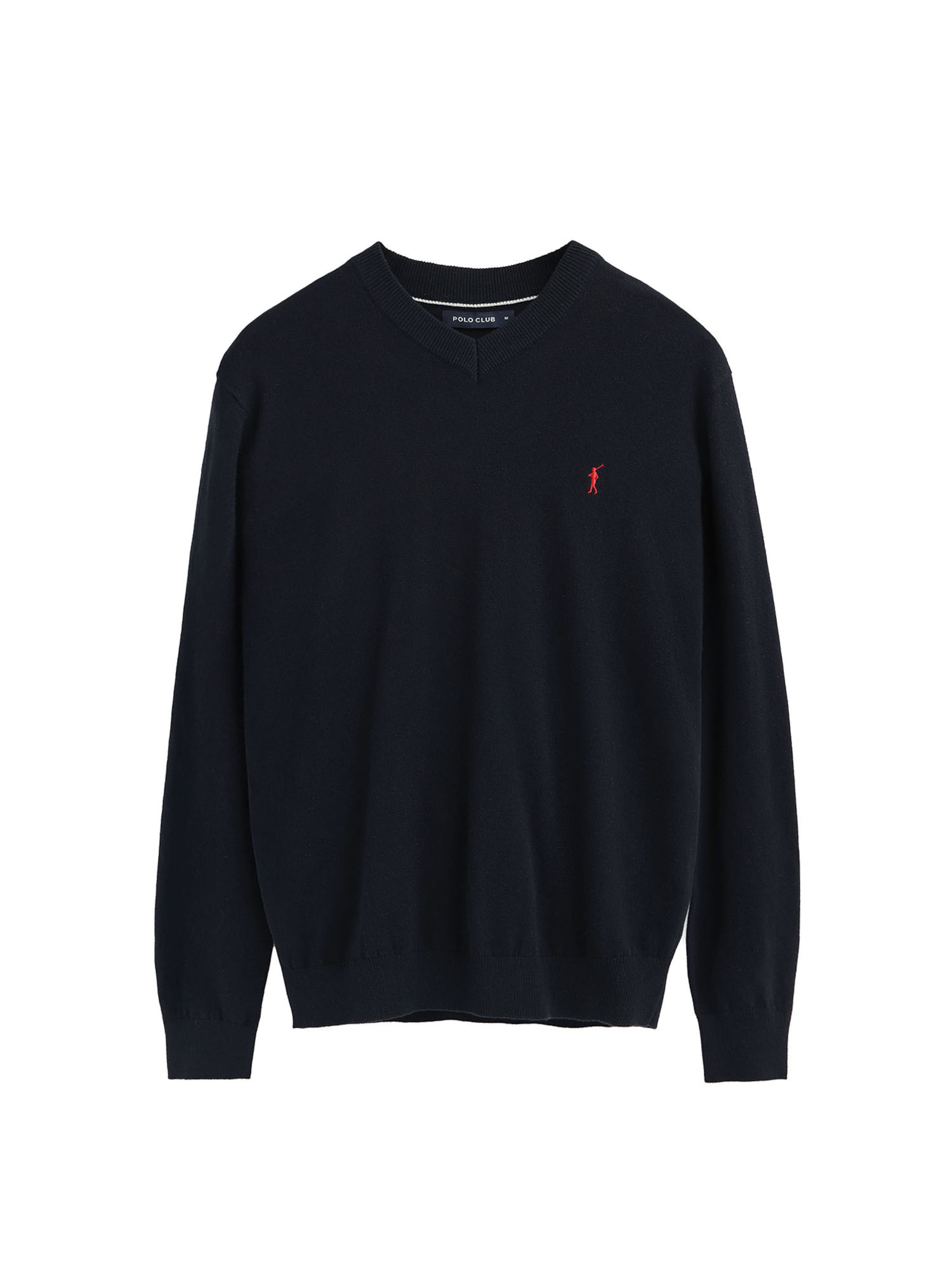Polo Club Pullover in Blau: Vorderseite