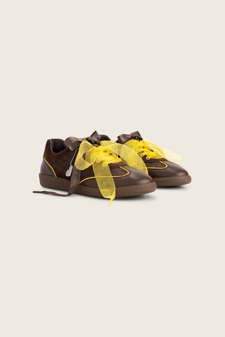 Baskets basses Fabienne Chapot en marron