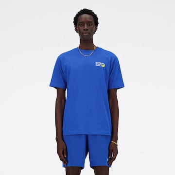 new balance Shirt in Blue: front