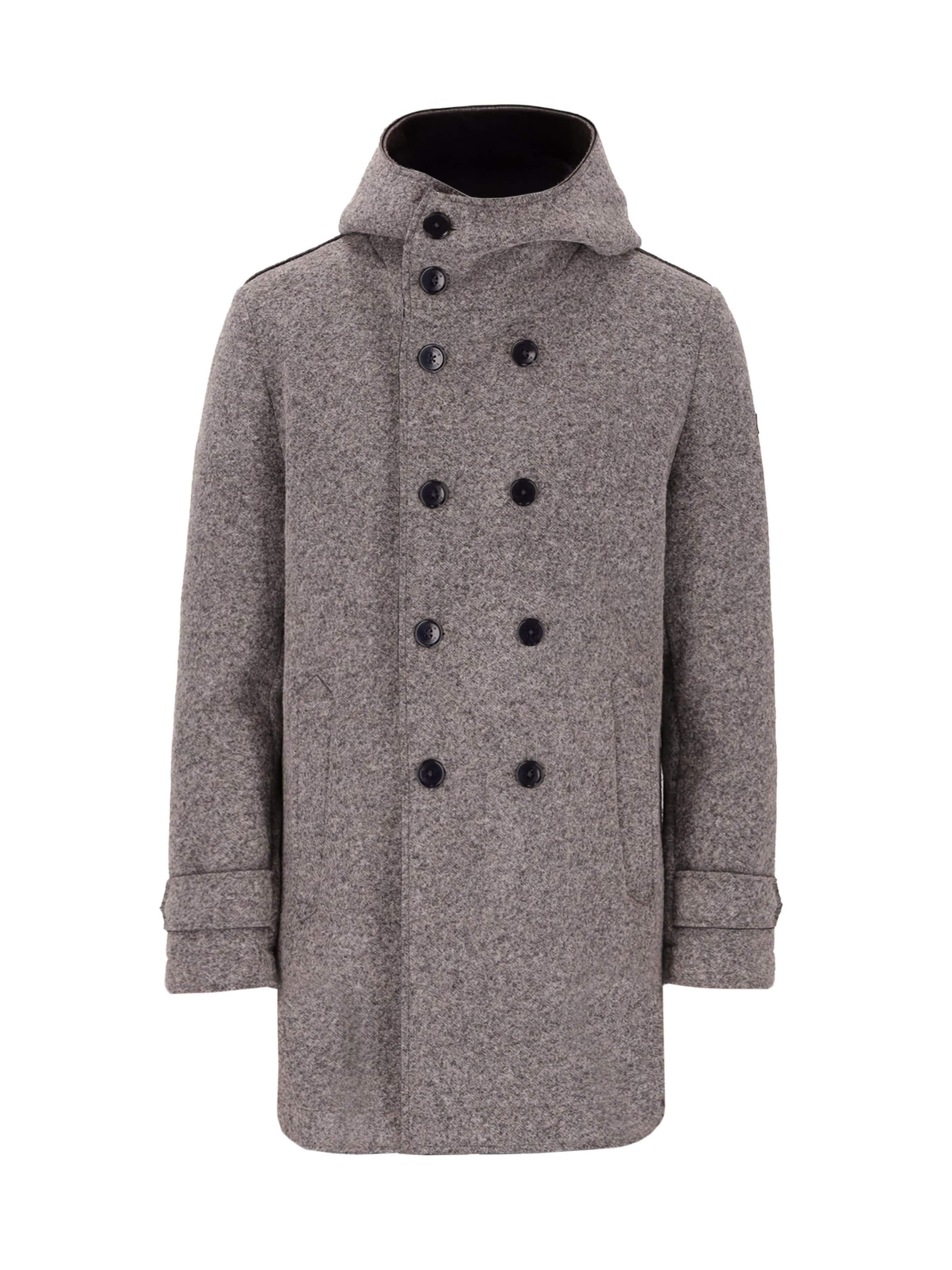 Distretto12 Parka 'Carlos' in Grau: Vorderseite