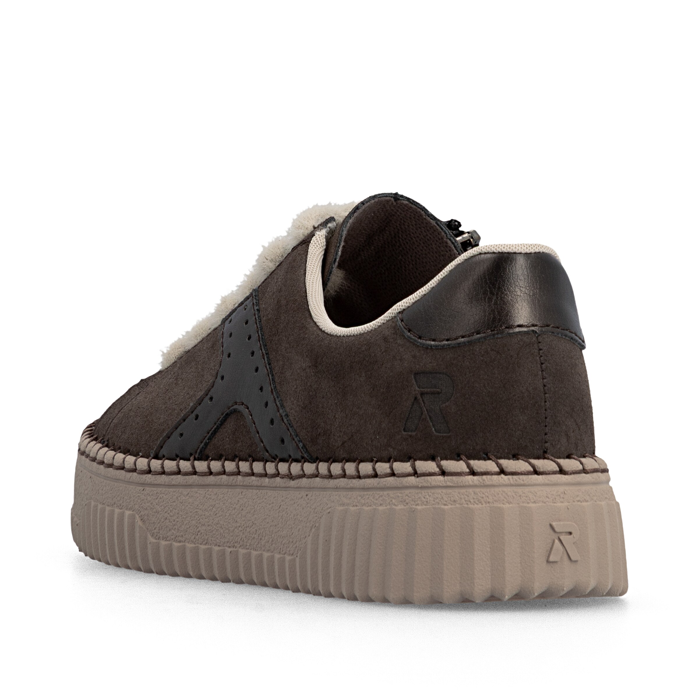 Sneaker bassa di Rieker in marrone