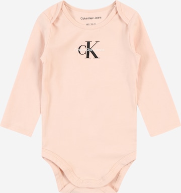 Calvin Klein Jeans Rompertje/body in Roze: voorkant