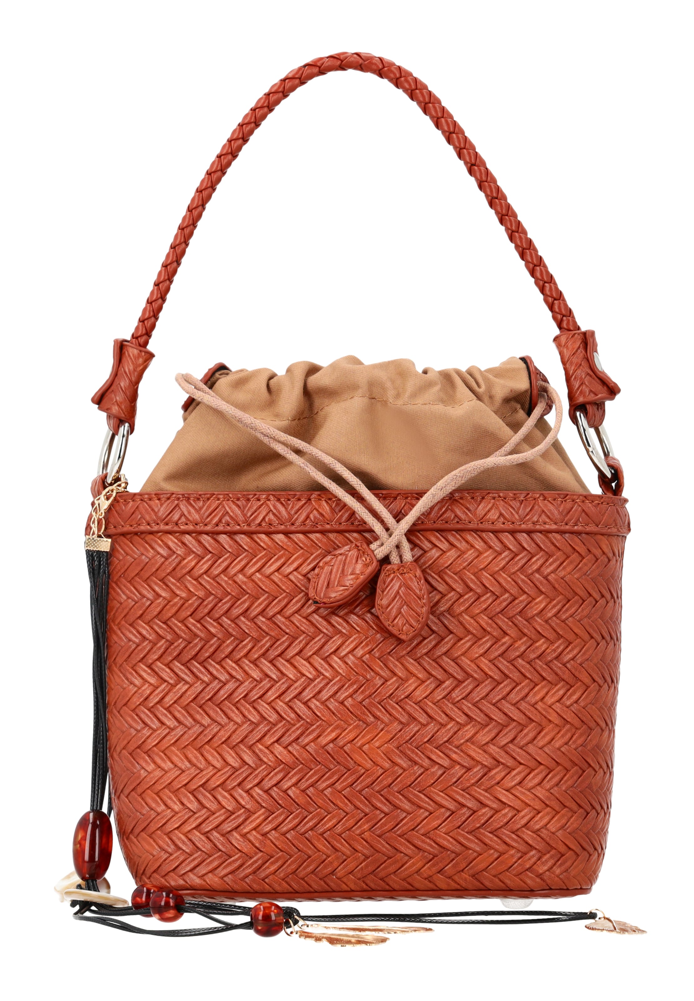 usha FESTIVAL - Bolso de mano en beige: frente