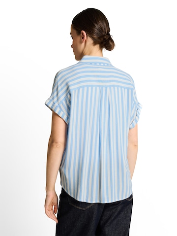 TOM TAILOR Bluse i blå