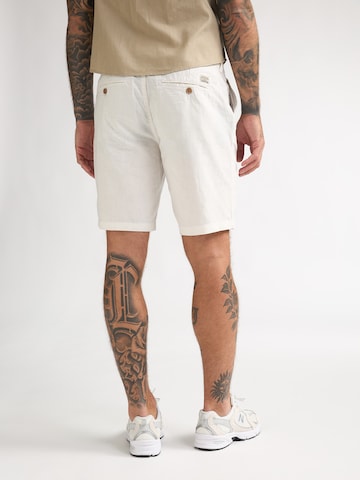 Petrol Industries Regularen Hlače | bela barva