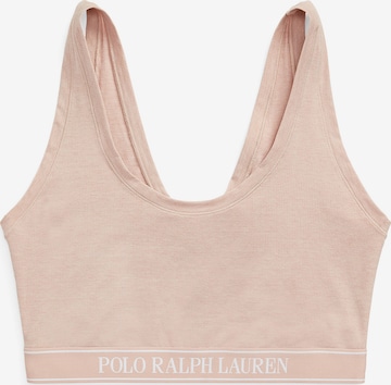 Soutien-gorge 'Built Up Bralette' Polo Ralph Lauren en beige : devant