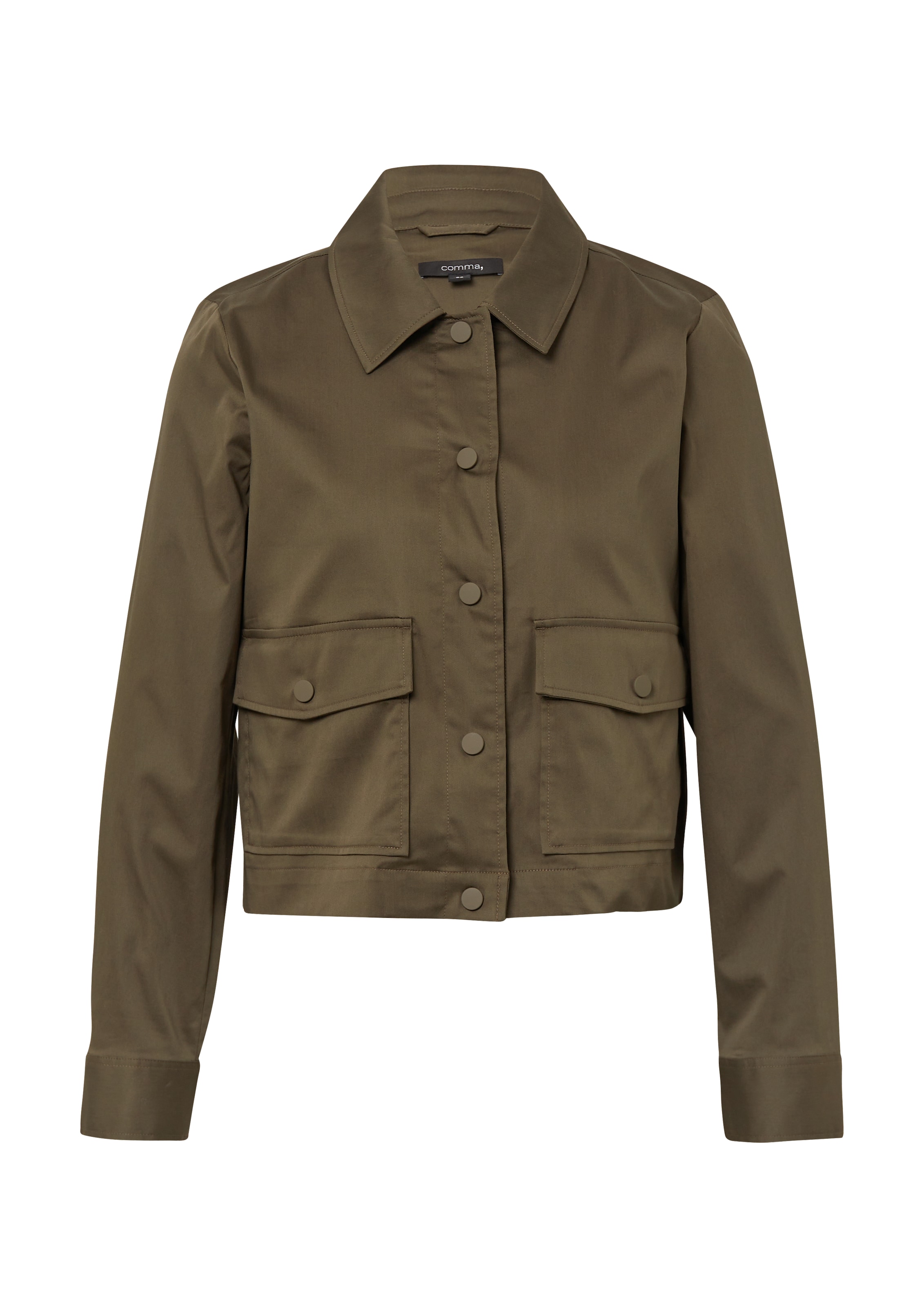 COMMA Jacke in Braun: Vorderseite