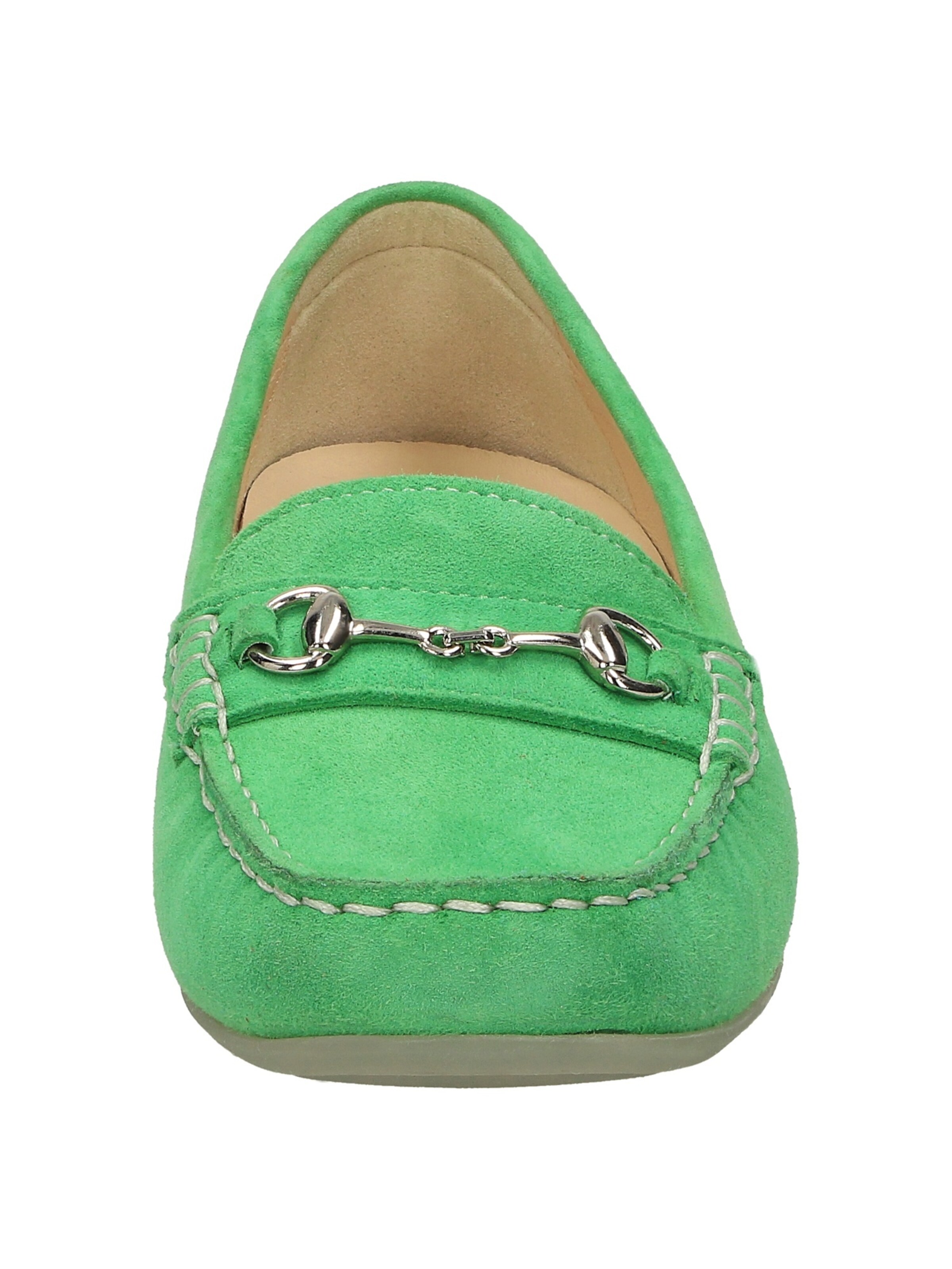 SIOUX Classic Flats in Green
