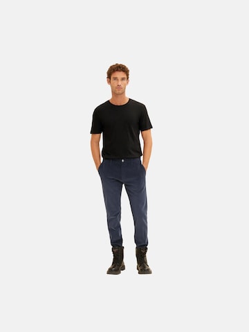 Regular Pantalon TOM TAILOR en bleu