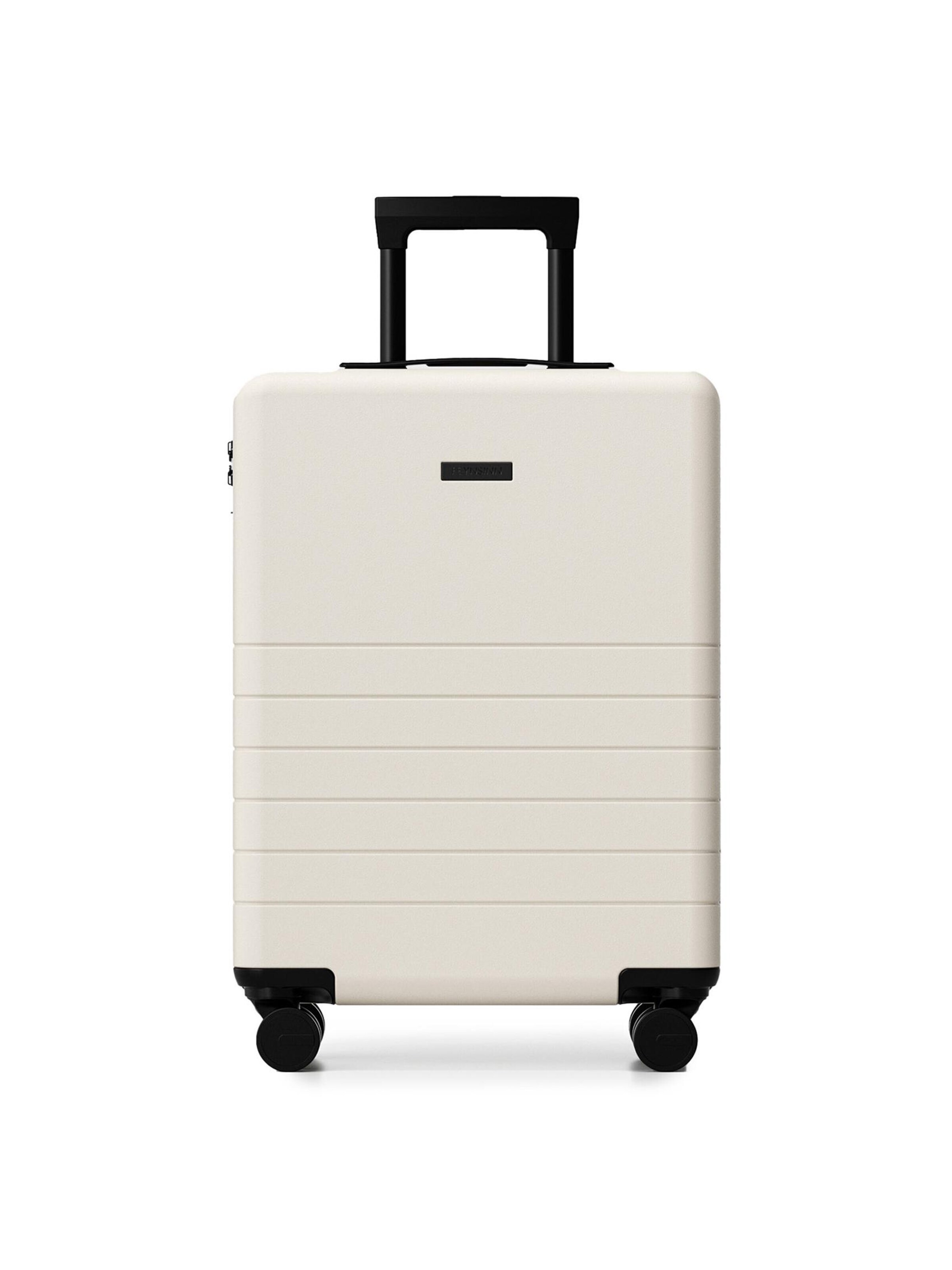 FEYNSINN Suitcase 'Handgepäck-Koffer Hartschale RYKER Essential' in Beige: front
