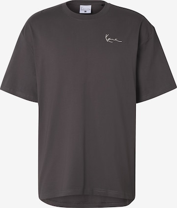 T-Shirt 'Signature Hoop' Karl Kani en gris : devant
