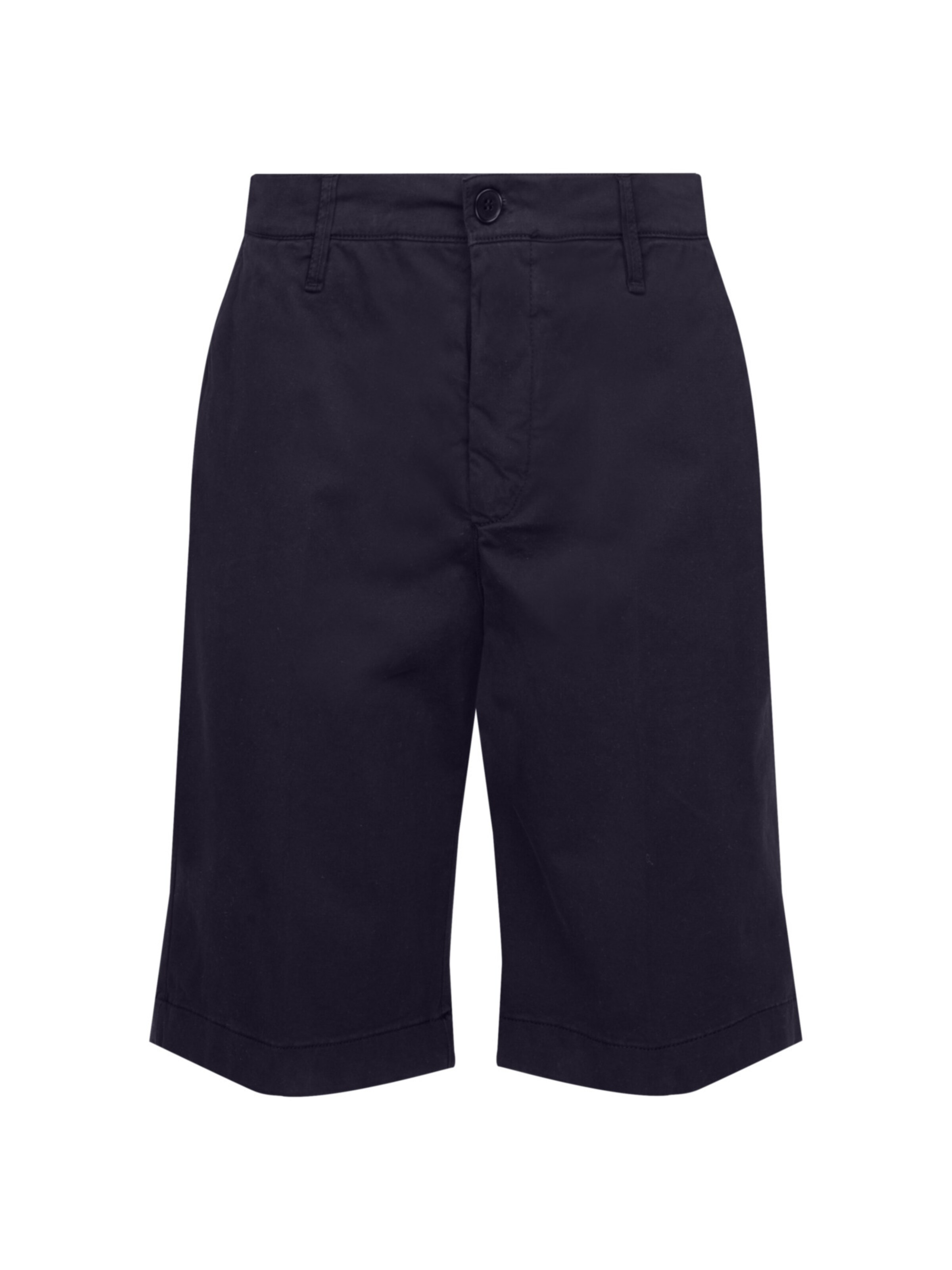 SEIDENSTICKER Chinohose ' Schwarze Rose ' in Blau: Vorderseite