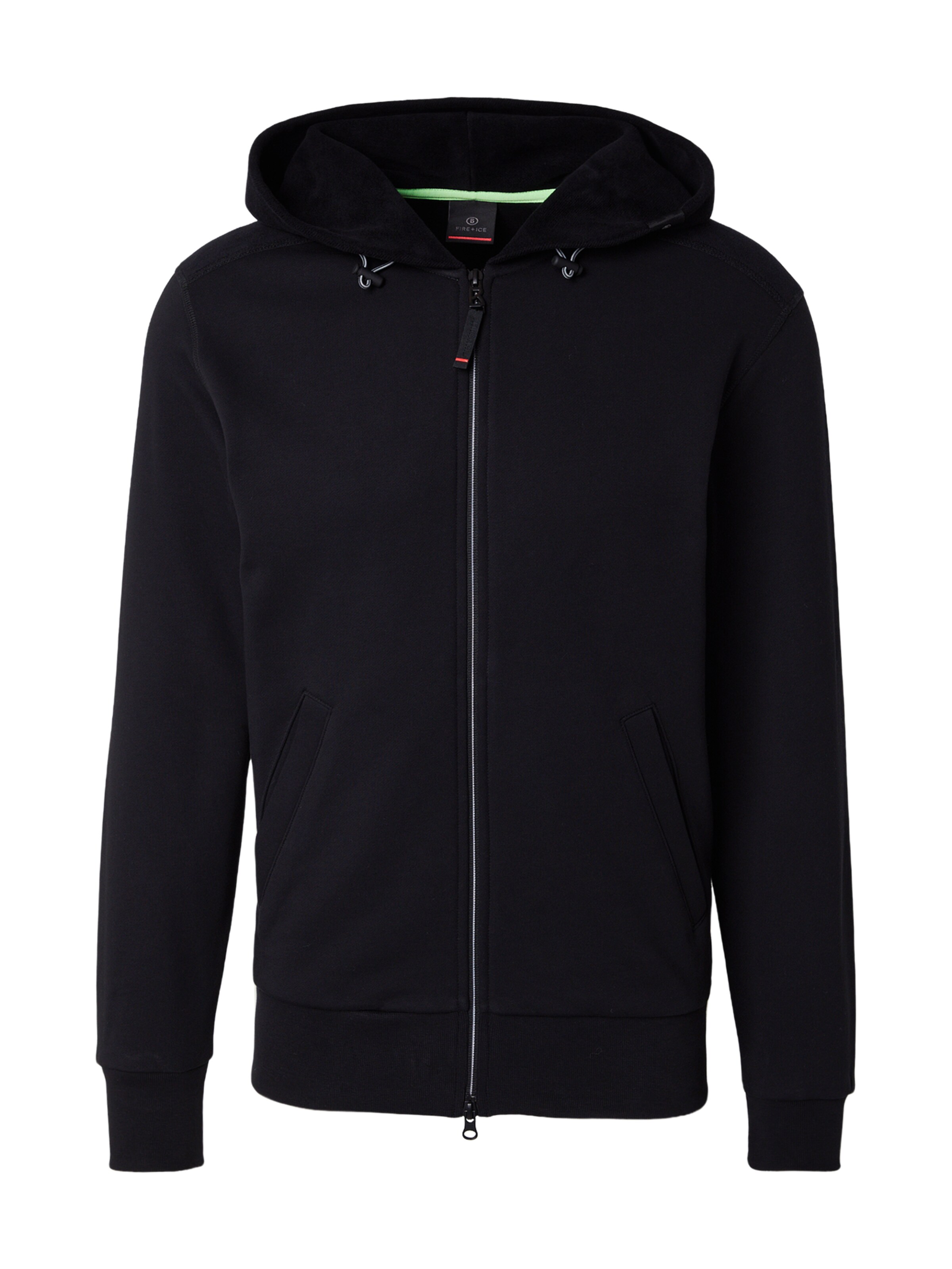 Bogner Fire + Ice Кофта на молнии 'KANO2' в Черный: спереди