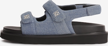 Kazar Sandals in Blue: front