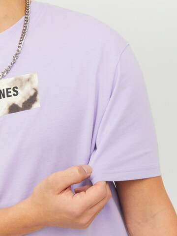 JACK & JONES T-Shirt 'Energy' in Lila