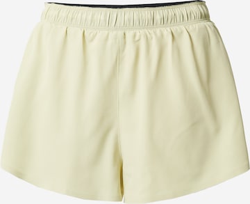 Regular Pantalon de sport 'Bounce' Röhnisch en jaune : devant