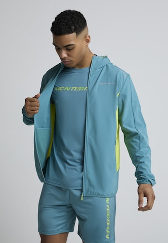 MONTERRAIN Training Jacket 'Lyder Windrunner' in Blue