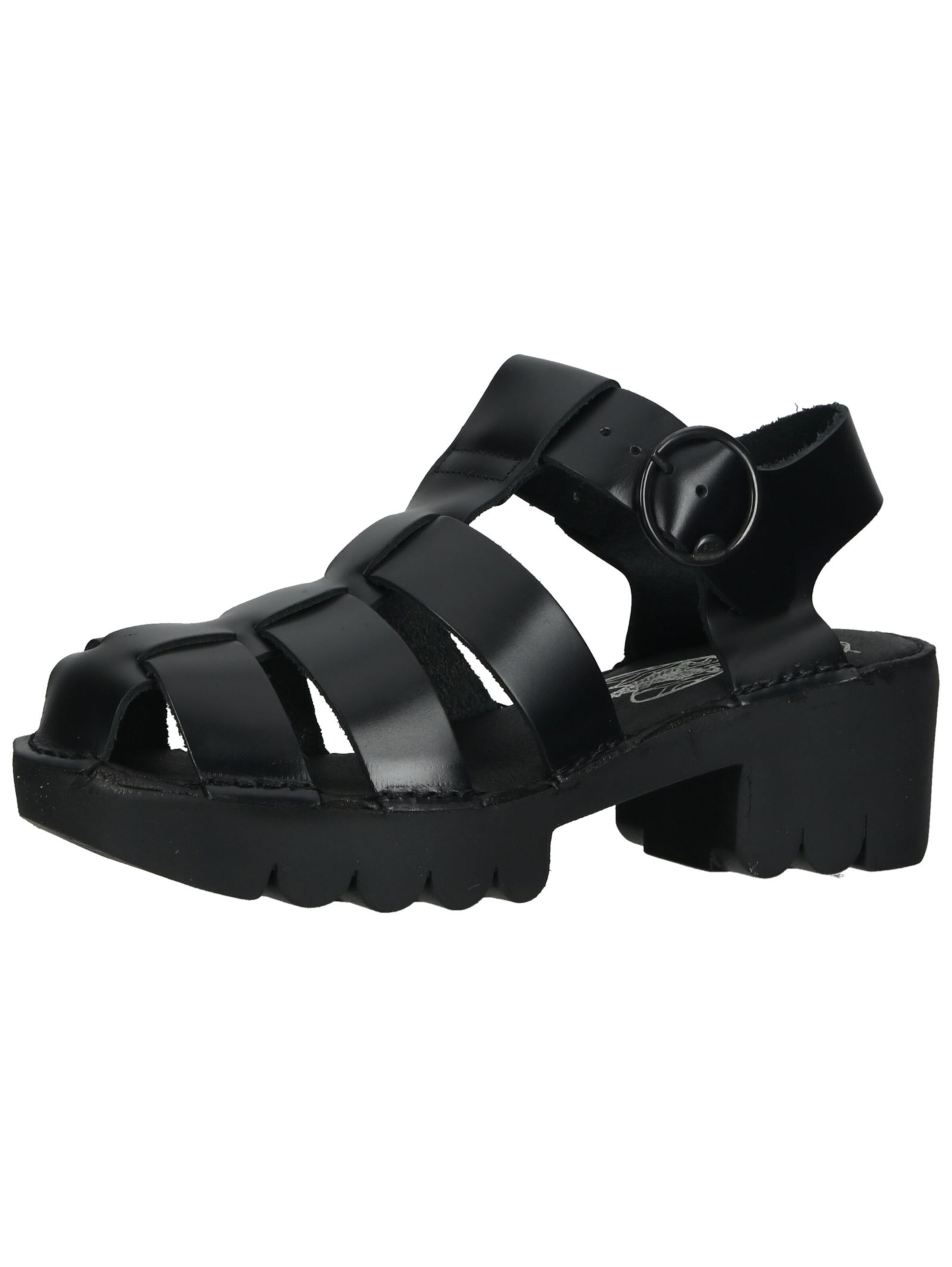 FLY LONDON Sandal in Black: front