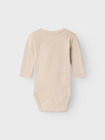 Barboteuse / body NAME IT en beige