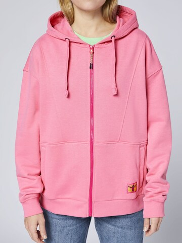CHIEMSEE Sweatjacke in Pink