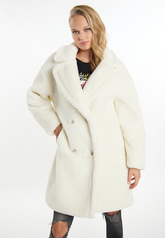 Manteau d’hiver 'Biany' MYMO en blanc : devant