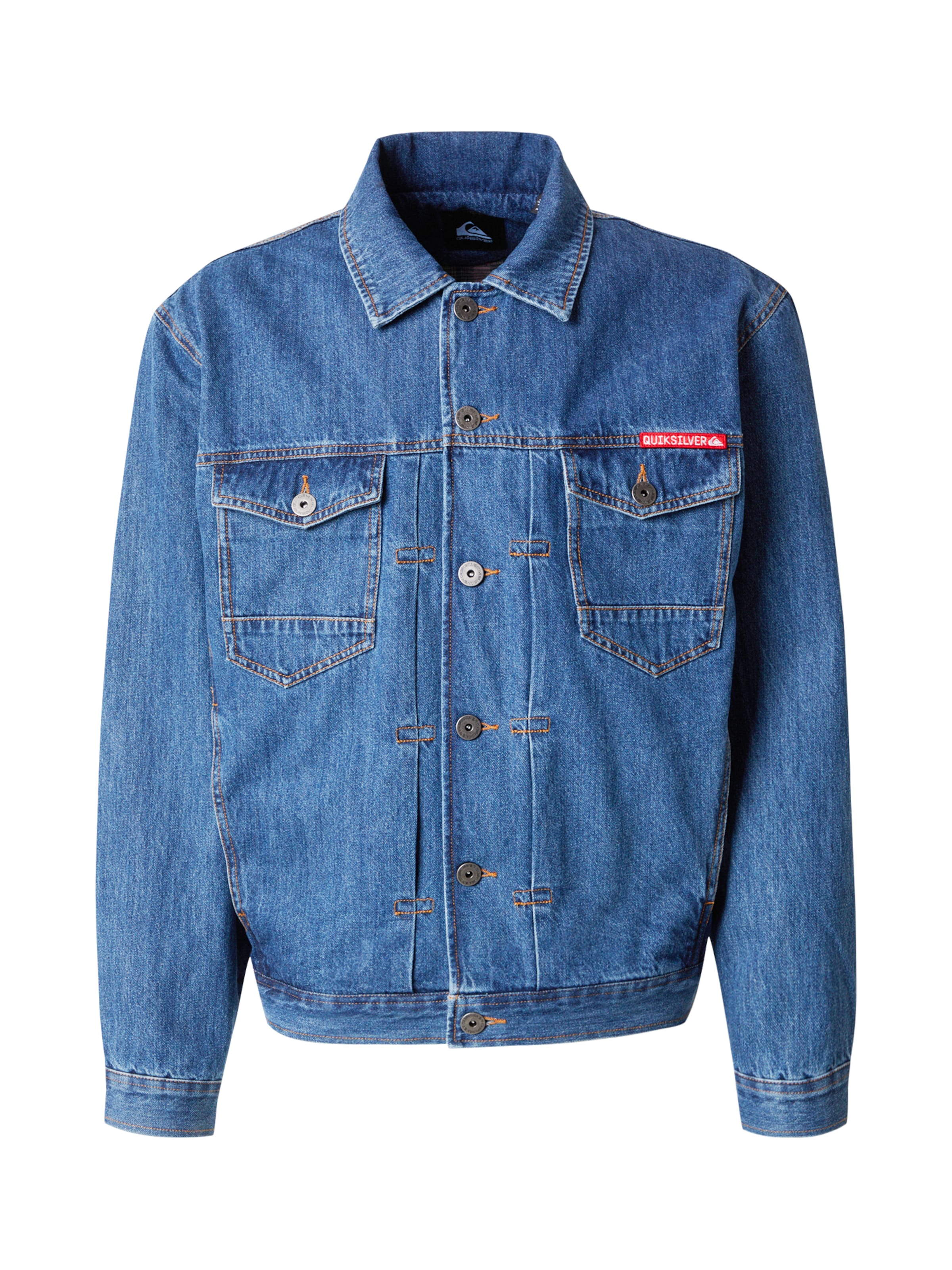 QUIKSILVER Sports jacket 'ALL RIDE' in Blue: front