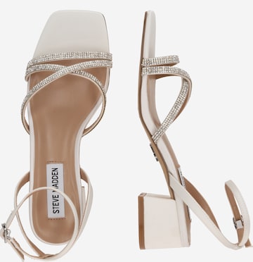 STEVE MADDEN Remsandal 'GABBY' i vit